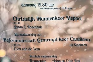 Mariakerk in Meppel adventsconcert met samenzang