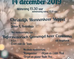 Mariakerk in Meppel adventsconcert met samenzang