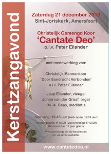 Sint-Joriskerk in Amersfoort kerstzangavond met Cantate Deo