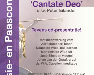 Cantate Deo paasconcert in de Sint-Joriskerk van Amersfoort