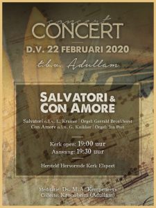 Hervormde kerk te Elspeet concert met Salvatori