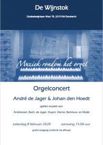 Johan den Hoedt en André de Jager in concert in ‘de Wijnstok’ Dubbeldam