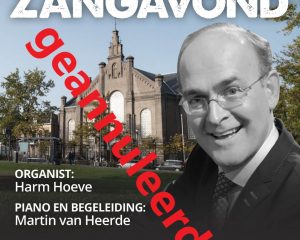 Plantagekerk te Zwolle mannenzangavond