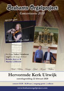 Uitwijk uniek concert in Hervormd kerkje 22 februari 2020