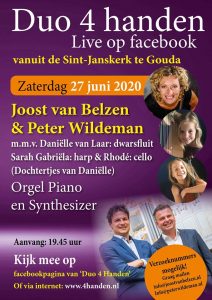 Sint-Janskerk te Gouda Duo 4 handen online concert