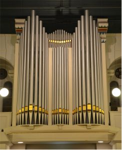 Everhard Zwart speelt orgelconcert in de Grote kerk van Terneuzen