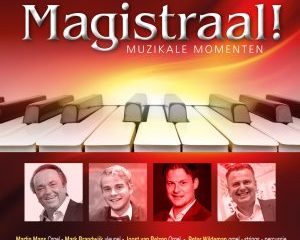 Cd Magistraal, 4 bekende organisten op orgels, vleugel en synthesizer