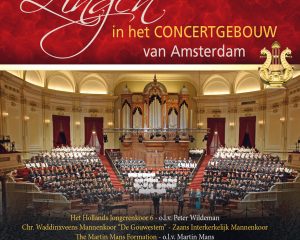 Cd zingen in het concertgebouw van Amsterdam