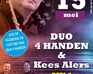 Kees alers en Duo 4 handen vanuit de Grote kerk te Tholen