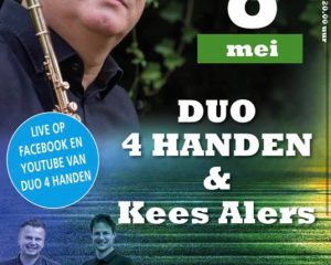 Uniek moederdagconcert met Duo 4 handen en Kees Alers