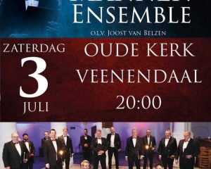 Oude kerk van Veenendaal met het Hollands Mannenensemble