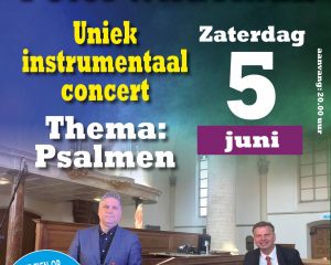 Robert Cekov en Peter Wildeman geven concert over psalmen