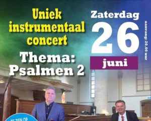 Robert Cekov en Peter Wildeman geven concert over psalmen deel 2