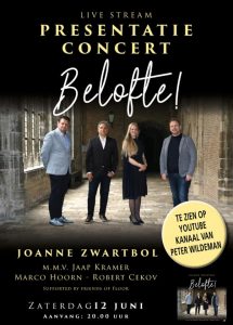 presentatieconcert cd Belofte met Joanne Zwartbol