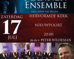 Hervormde kerk te Nieuwpoort concert met Hollands Mannenensemble