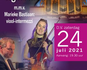 Marieke Bastiaan en Peter Wildeman in concert te Marienberg