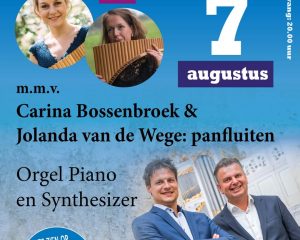 Carina Bossenbroek en Jolande van der Wege samen met Duo 4 handen