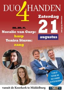 Noralie van Gurp en Duo 4 handen in de Koorkerk van Middelburg