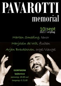 Pavarotti Memorial met fluitiste Marjolein de Wit