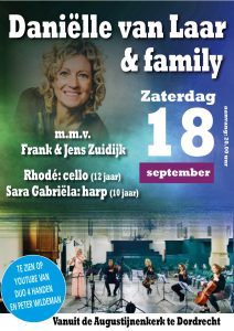 Danielle van Laar en family vanuit de Augustijnenkerk