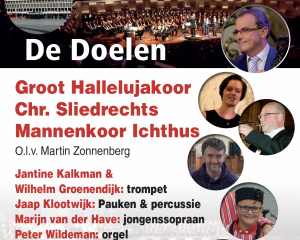 Eindejaarsconcert in de Doelen met het Groot Hallelujahkoor