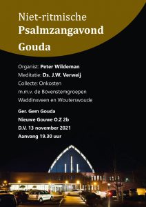 Gereformeerde Gemeente te Gouda niet ritmische psalmzangavond