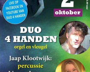 Jaap Klootwijk en Lianne Laurens met Duo 4 handen