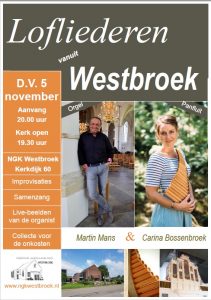 Lofliederen vanuit Westbroek met Martin en Carina