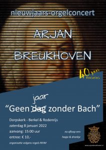 Geen dag zonder Bach met Arjan Breukhoven