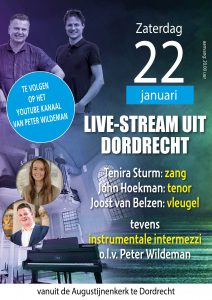 Livestream vanuit Dordrecht met Duo 4 handen