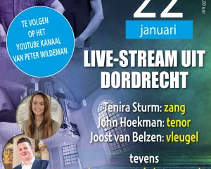 Livestream vanuit Dordrecht met Duo 4 handen