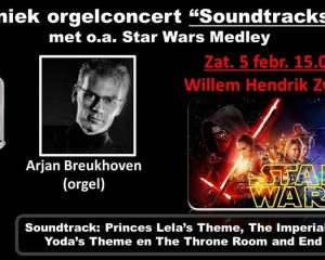 Willem Hendrik Zwart Hal uniek orgelconcert Soundtrack