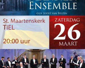 Terugblik schitterend concert met Hollands Mannensemble in Sint-Maartenskerk van Tiel