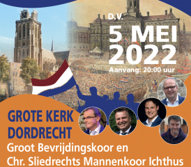 Grote kerk te Dordrecht Groot bevrijdingsconcert