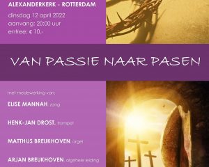 Mannenkoor Prins Alexander van Passie naar Passen