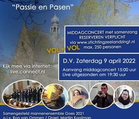 Avondconcert in de Hervormde kerk te Yerseke thema Passie en Pasen