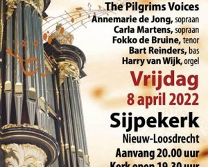 Passie Concert met thema Geleid In de Sijpekerk te Nieuw-Loosdrecht