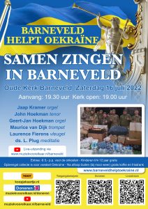 Barneveld helpt Oekraine door samen zingen