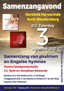 Hersteld Hervormde kerk te Woudenberg samenzangavond