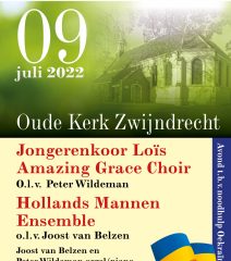 Oude kerk te Zwijndrecht zomerconcert met verschillende koren