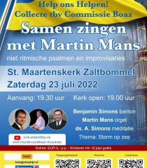 Samen zingen met Martin Mans voor Oekraine