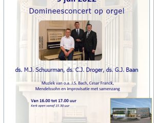 Jaarlijkse dominees concert in de Fontein te Nijkerk