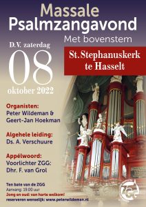 Sint Stephanuskerk te Hasselt massale psalmzangavond met bovenstem