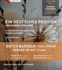 Dutch Baroque brengt Londense versie ‘Ein Dautsches Requiem van Johannes Brahms