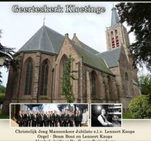 Geerteskerk te Kloetinge Koor- en samenzangavond met Jong Mannenkoor Jubilate