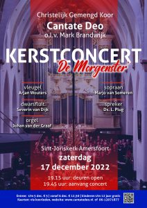 Sint Joriskerk te Amersfoort kerstconcert Cantate Deo