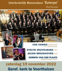 Gereformeerde kerk te Voorthuizen najaarsconcert Euterpe