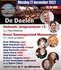 Eindejaarsconcert Avond in de Doelen van Rotterdam