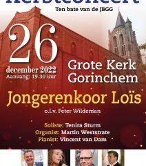 Grote kerk van Gorinchem kerstconcert ten bate van de JBGG