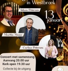 Nederlands Gereformeerde kerk te Westbroek Nieuwjaarsconcert 2023